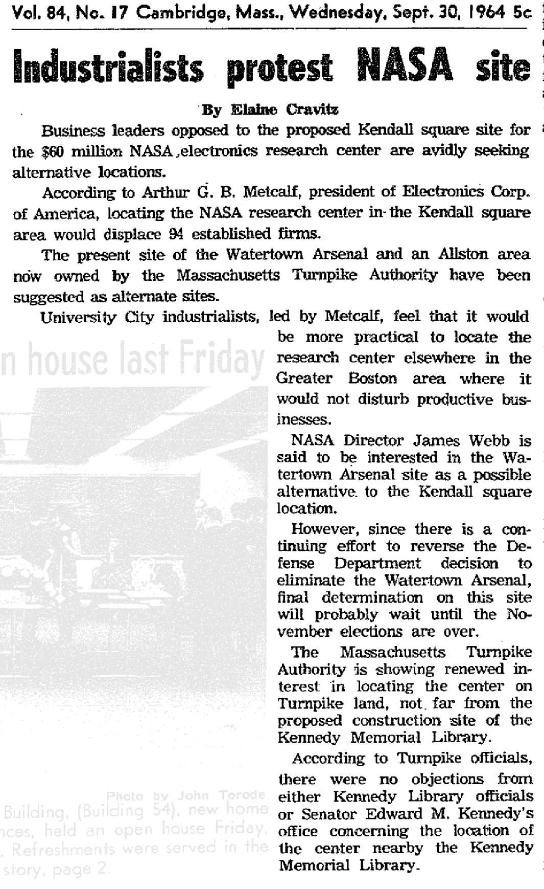 The Tech Sep 30, 1964