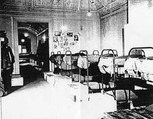 The Great Chamber was used as sleeping quarters for the GIs